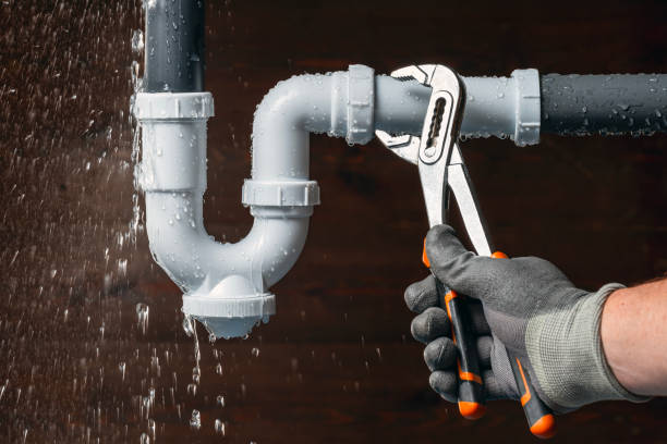 Professional Sewer Line Repair technician working in Bayonne, NJ